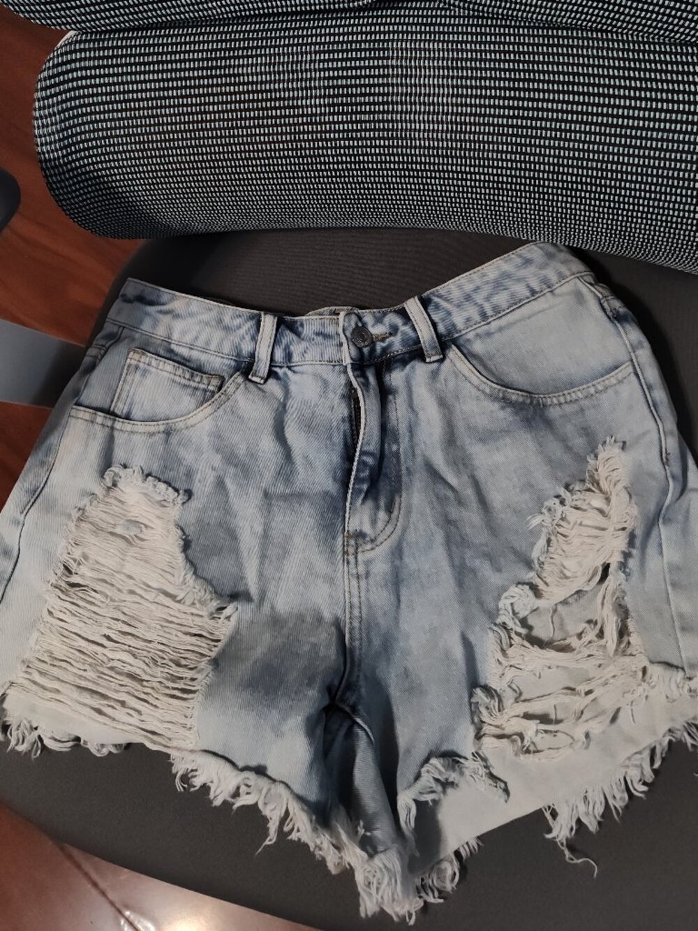 Denim Jeans womens short size M Shein, new, without tag